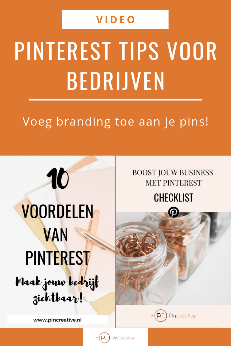 Herkenbaar worden op Pinterest gebruik branding! Voeg branding toe aan je pin zo word je herkenbaar op Pinterest