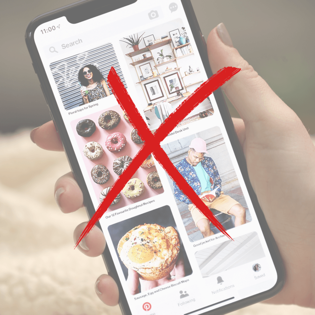 Niet doen met beelden van Pinterest. Auteursrecht en hoe het zit op Pinterest