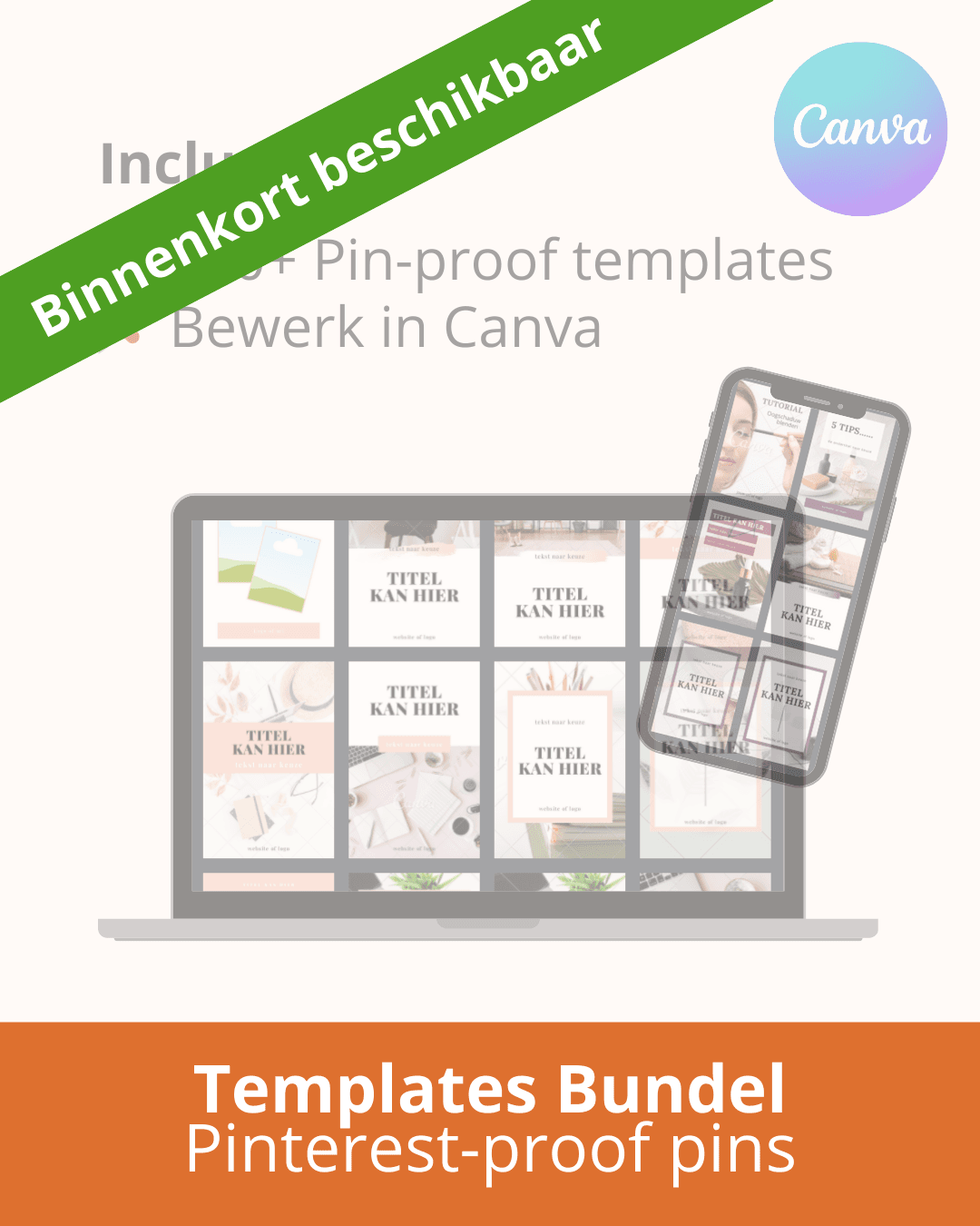Templates Pinterest pins maken met Canva